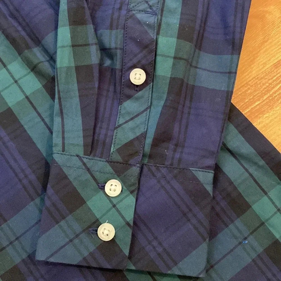 NWT Vineyard Vines Blackwatch Chilmark Classic Button Down in Jet Black - Picture 9 of 10